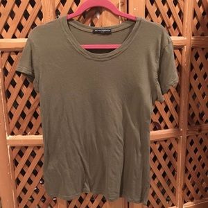 Brandy Melville Olive Green T-Shirt